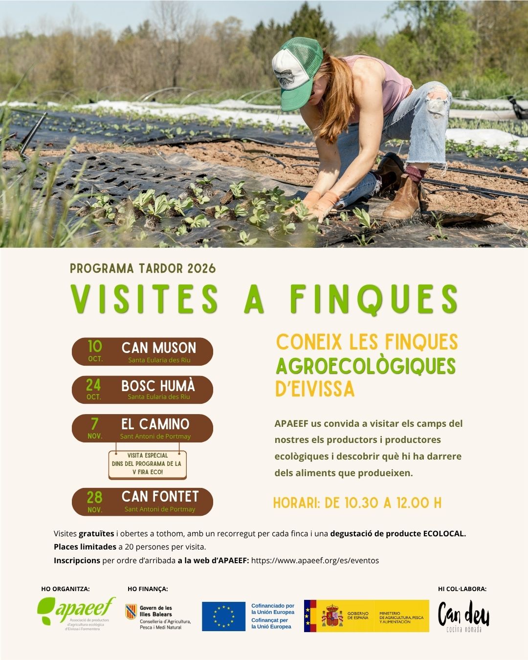 Visita a finca ecològica Can Fontet