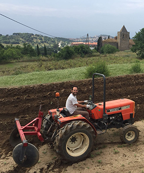 Gestión de adventicias con maquinaria